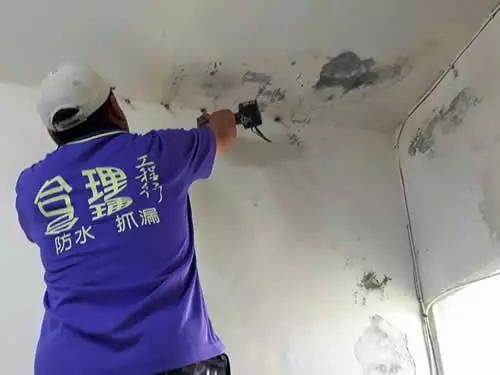 客廳抓漏/壁癌/二樓陽台防水處理-屏東壁癌及防水工程